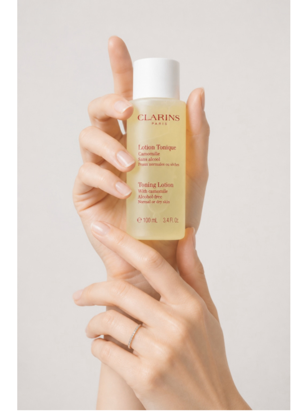 Clarins Women's Toning Lotion with Camomile Travel Size Sensitive Skin Calming